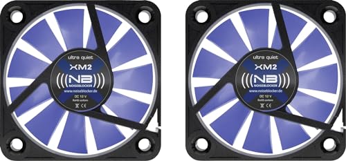Noiseblocker 40mm XM2 Lüfter, 2 Stück für Elektronik, Desktop von Noiseblocker