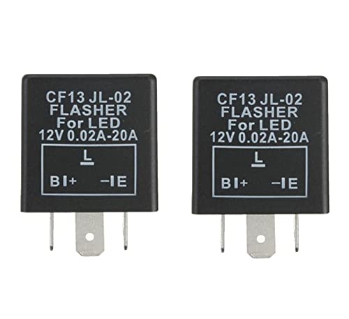 通用 Automatisch 3-Polig Flasher Blinkrelais Schwarz RELAY Relais B.L.E Type 12V 0,02-20A 3-Polig Flasher Blinkrelais für LED Indikator B.L.E Type 通用 Automatisch 3-Polig Flasher Blinkrelais Schwarz RELAY Relais B.L.E Type 12V 0,02-20A 3-Polig Flasher Blinkrelais für LED Indikator B.L.E Type von 通用