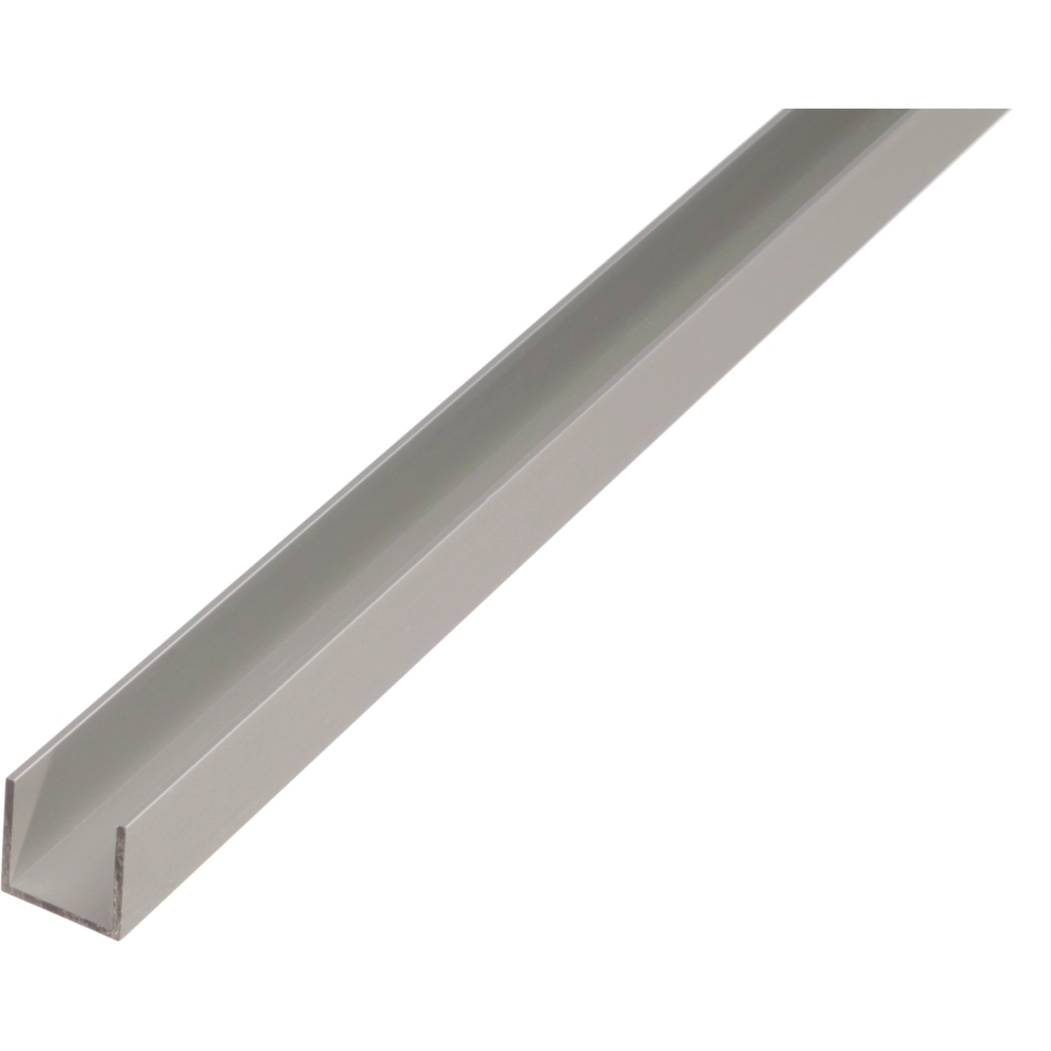 Alberts U-Profil Aluminium 12 mm x 12 mm x 2.000 mm von -