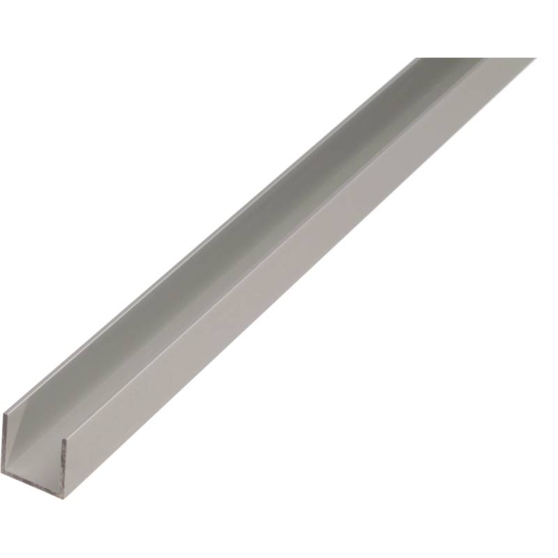 Alberts U-Profil Aluminium 12 mm x 12 mm x 2.000 mm von -
