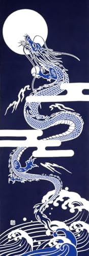 染の安坊 Anbo Tenugui Handtuch, 100% Baumwolle, hergestellt in Japan, 35,1 x 100,1 cm von 染の安坊