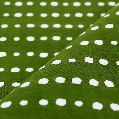 染の安坊 Anbo Tenugui Handtuch, Iromame, Mameshibori (Dunkelgelbgrün), 100 % Baumwolle, hergestellt in Japan, 35,1 x 100,1 cm von 染の安坊
