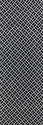 染の安坊 Anbo Tenugui Handtuch, NINOJI (Schwarz (Super Dark Navy)), 100 % Baumwolle, hergestellt in Japan, 35,1 x 100,1 cm von 染の安坊