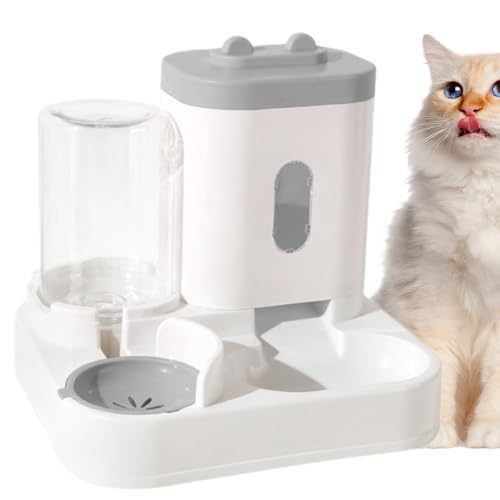 Automatischer Futterspender für Haustiere - Automatischer Katzenfutterspender Katze | Automatischer Futterspender Wasserspender | Pet Feeder Futterbehälter Wasserspender, Automatischer Automatischer Futterspender für Haustiere - Automatischer Katzenfutterspender Katze | Automatischer Futterspender Wasserspender | Pet Feeder Futterbehälter Wasserspender, Automatischer von ノーブランド品