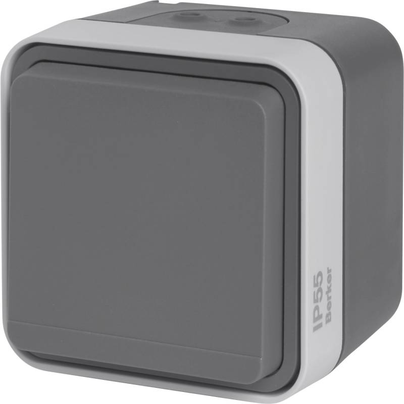 Berker w.1 1-Fach Aufputzsteckdose IP 55 von -