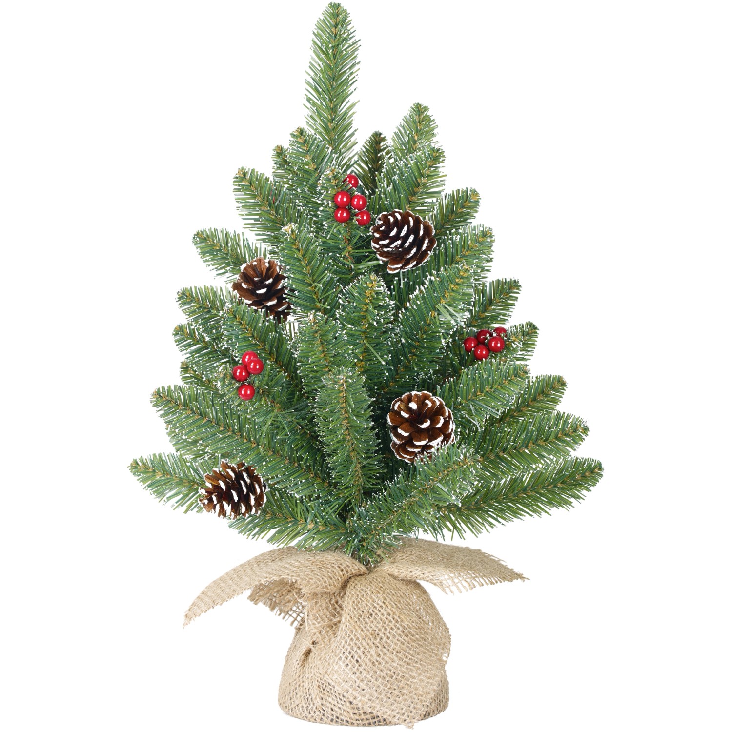 Black Box Trees Künstlicher Weihnachtsbaum Creston Jute Frosted 60 cm von -