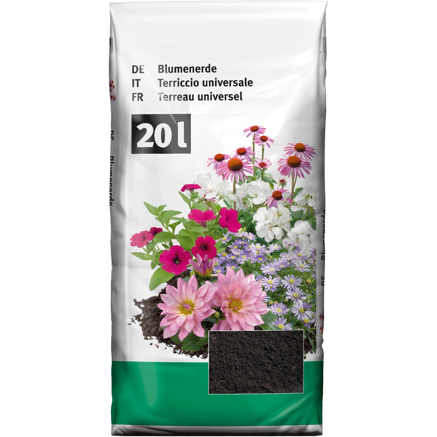 Blumenerde 2.640 l (132 x 20 l) 1 Palette von -