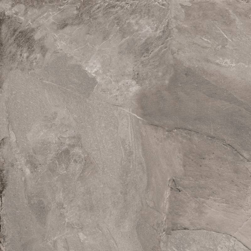 Bodenfliese Feinsteinzeug Grau 60 cm x 60 cm von -