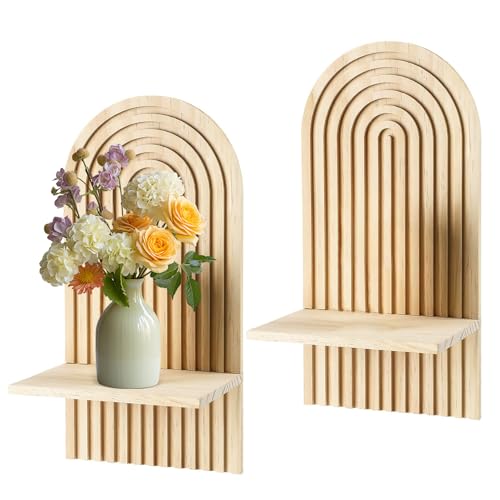 Böhmische Holzregale – Böhmische Wandregale | Moderne böhmische Wandregale | 2 Stück Wandbehang Bücherregal | Vintage Böhmisches gebogenes Holz-Bücherregal, Wand-Regenbogenbogen, böhmisch schwimmend Böhmische Holzregale – Böhmische Wandregale | Moderne böhmische Wandregale | 2 Stück Wandbehang Bücherregal | Vintage Böhmisches gebogenes Holz-Bücherregal, Wand-Regenbogenbogen, böhmisch schwimmend von ノーブランド品