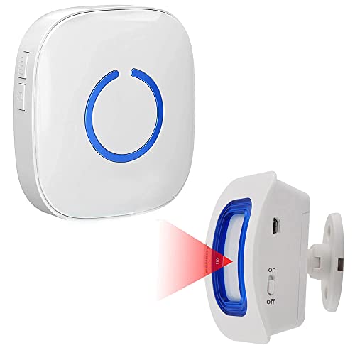 Caregiver Pager Indoor Bewegungsmelder Alarm Zimmer Bett Alarme und Sturzprävention für ältere Demenzpatienten/Briefkastenwarngerät für Zuhause von 通用