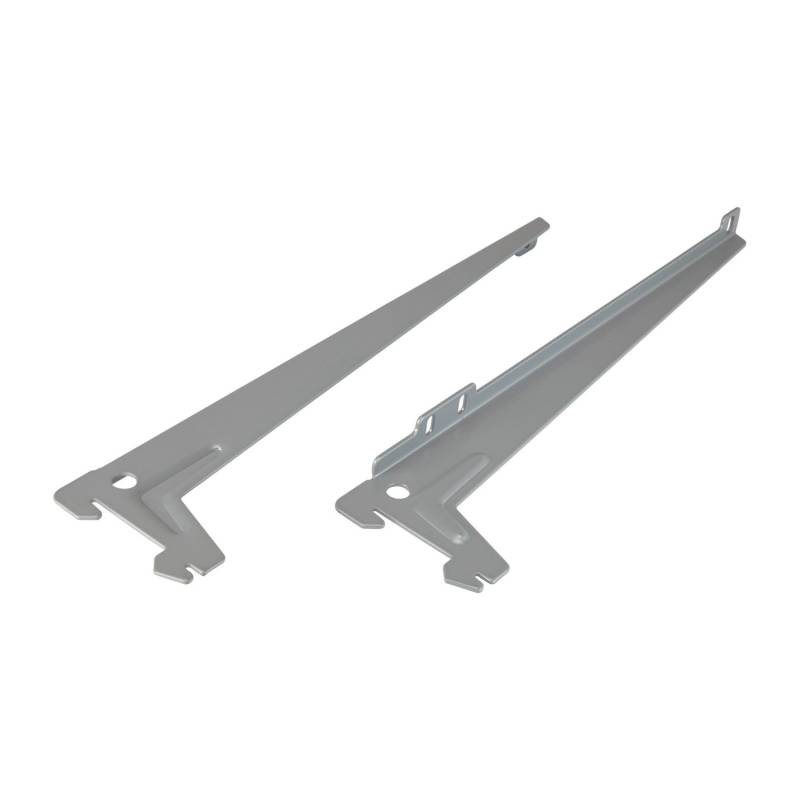 Einloch-Winkelträger Silber 28 cm 2 Stück von -