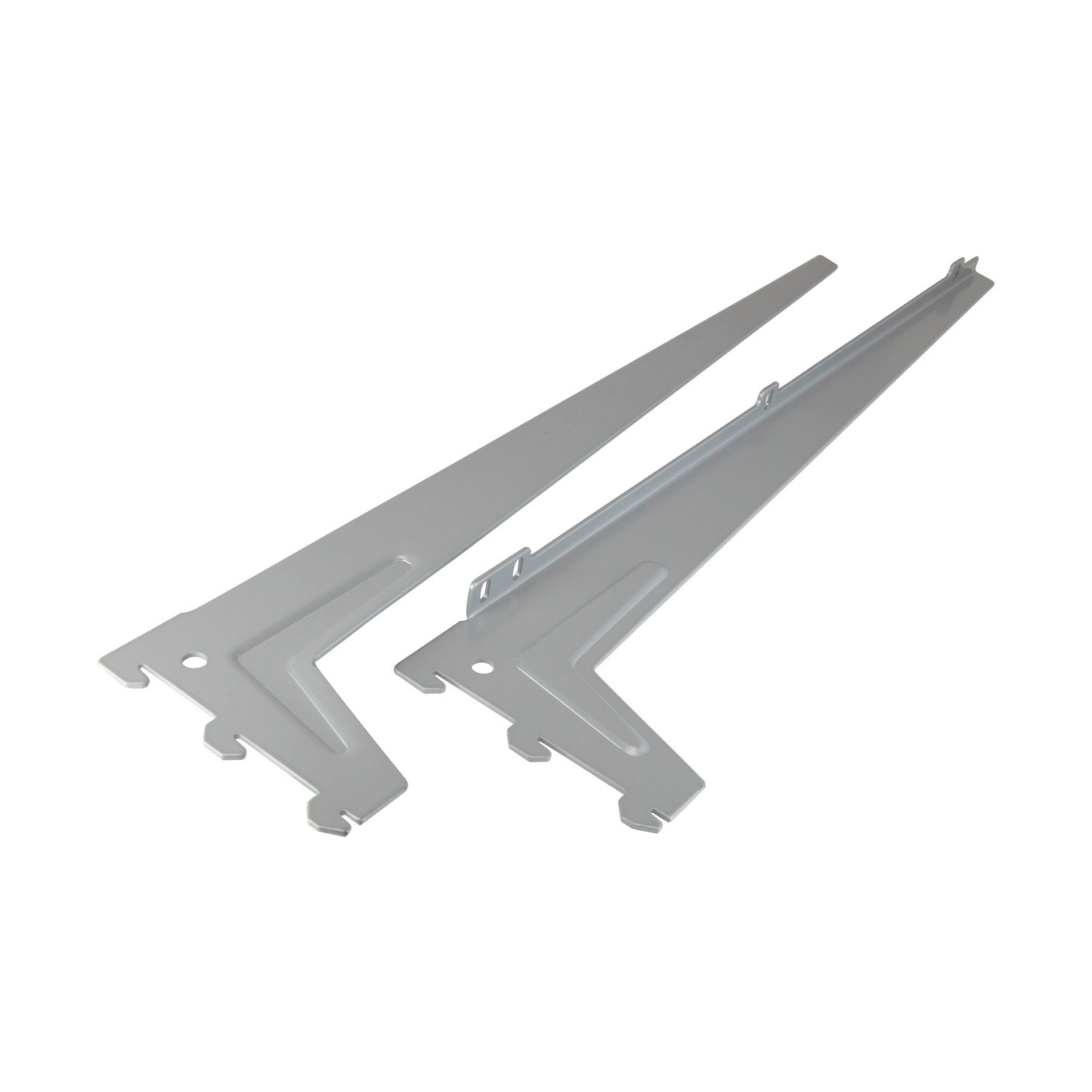 Einloch-Winkelträger Silber 48 cm 2 Stück Einloch-Winkelträger Silber 48 cm 2 Stück von -