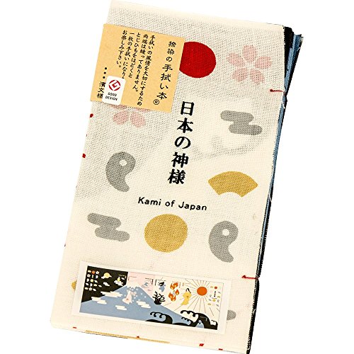 HAMAMONYO Tenugui Buch "Japanese Gottheiten" HAMAMONYO Tenugui Buch "Japanese Gottheiten" von 濱文様