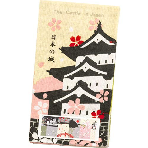 Hamamonyo Tenugui Buch "Japanese Castles" Hamamonyo Tenugui Buch "Japanese Castles" von 濱文様
