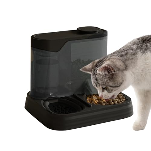 Katzenfutterspender – Futterspender für Hunde | Futter- und Wassernapf-Set für Hunde | Automatischer Hundekochbogen-Futterspender | Große Kapazität Haustierfütterung Indoor Bewässerungsvorrat für Katzenfutterspender – Futterspender für Hunde | Futter- und Wassernapf-Set für Hunde | Automatischer Hundekochbogen-Futterspender | Große Kapazität Haustierfütterung Indoor Bewässerungsvorrat für von ノーブランド品