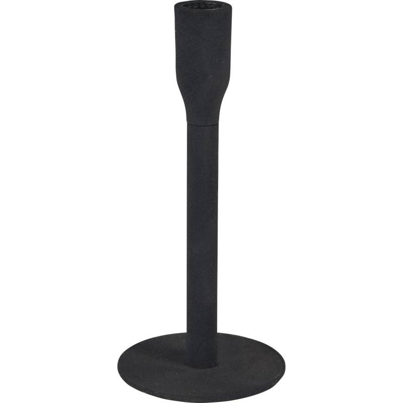 Kerzenhalter Minimalist Zen Aluminium 15 cm Schwarz von -