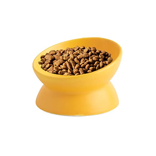 通用 Y2FA Yellow ceramic pet bowl, Acrylic von 通用