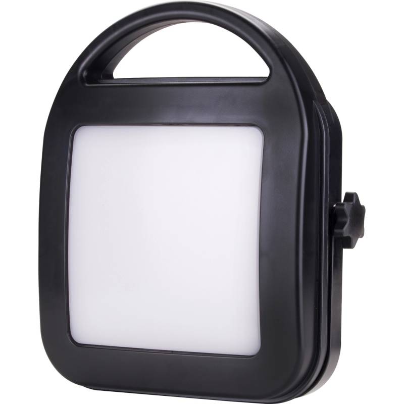 LED-Baustrahler mit 2-fach Steckdose von -