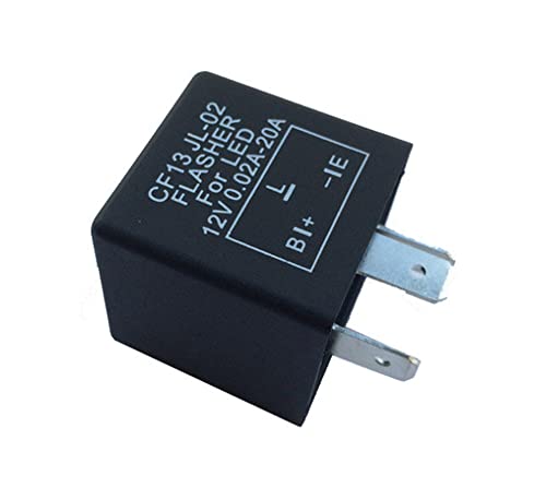 通用 Automatisch 3-Polig Flasher Blinkrelais Schwarz RELAY Relais B.L.E Type 12V 0,02-20A Durchsteckmontage Kupfer Arbeitskontakt 81499031 通用 Automatisch 3-Polig Flasher Blinkrelais Schwarz RELAY Relais B.L.E Type 12V 0,02-20A Durchsteckmontage Kupfer Arbeitskontakt 81499031 von 通用
