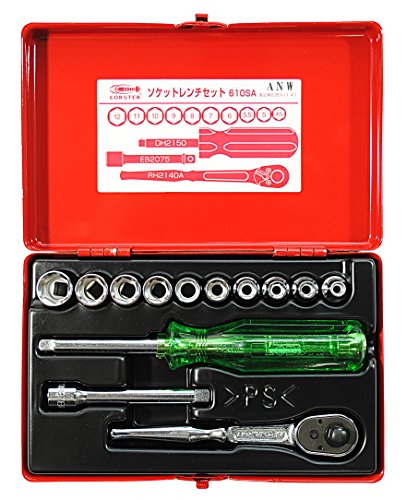 Lobtex ("LOBSTER") Sockel Wrench Set [Model: 610SA] (Japan Import) von ロブテックス