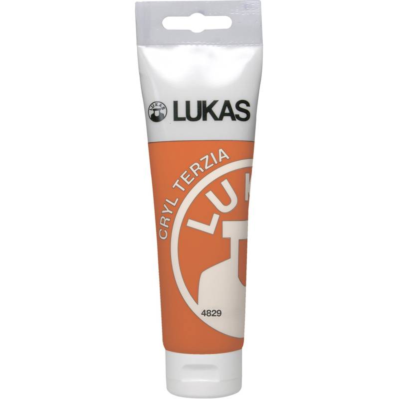 Lukas Cryl Terzia Acrylfarbe Plastiktube Kadmiumorange (imit.) 125ml von -