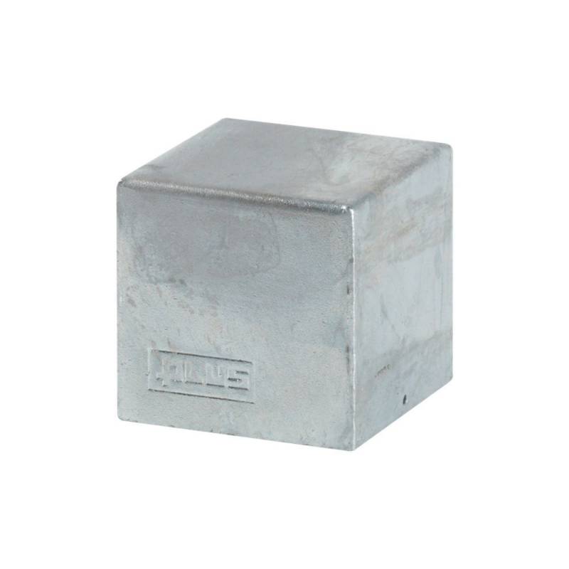 Pfostenabdeckung Cubic Silber 71 mm x 71 mm von -