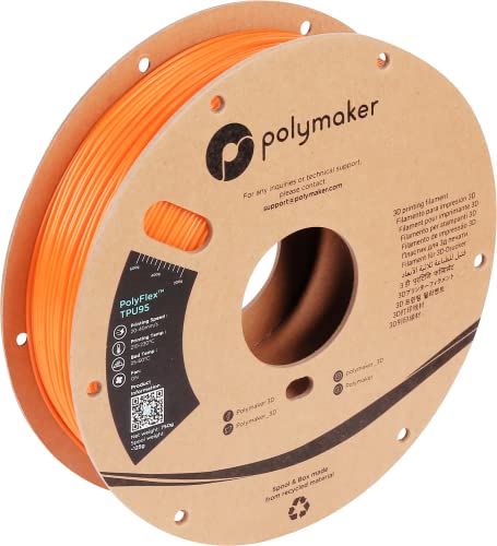 Polymaker PolyFlex TPU-95A Orange - 1,75mm - 750g von Polymaker