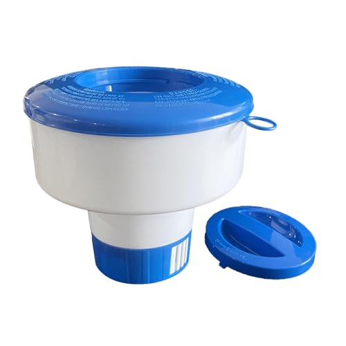Pool Tablettenspender - 17,8 cm Spa Pillendosierer | Chlorspender für Pool | Pool Medizin Spender | Spender mit Zugring für Innen- und Außenpool Pool Tablettenspender - 17,8 cm Spa Pillendosierer | Chlorspender für Pool | Pool Medizin Spender | Spender mit Zugring für Innen- und Außenpool von ノーブランド品
