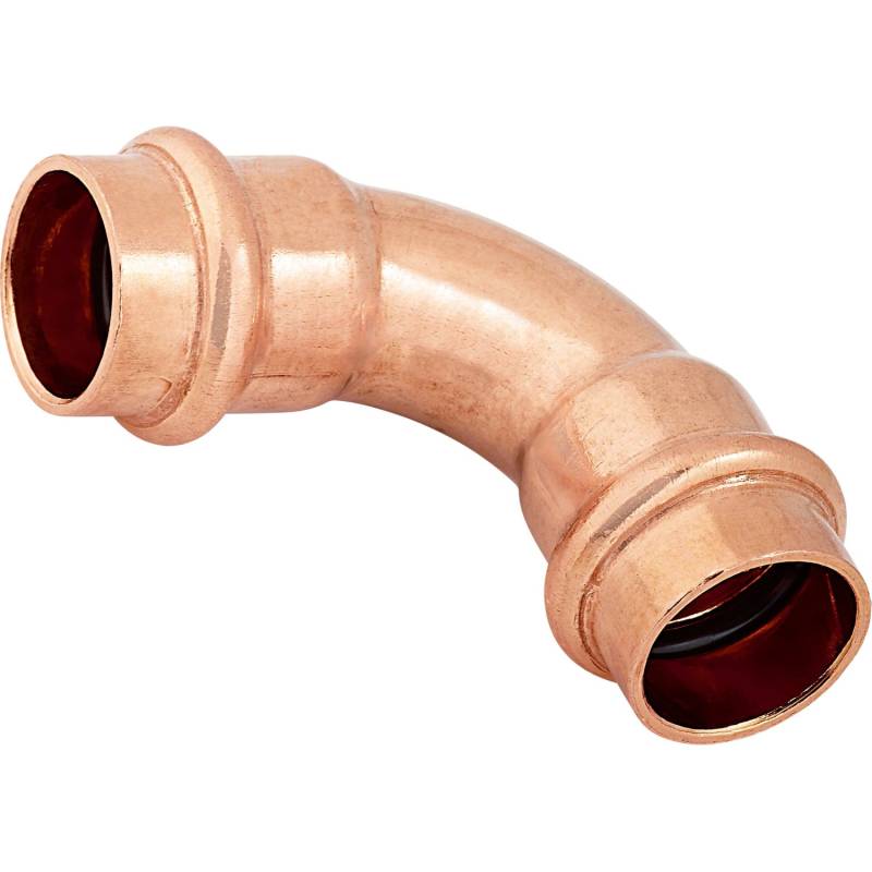 Pressbogen Ø 18 mm Kupfer 90 Grad Vorteilspack von -