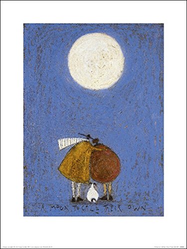 Sam Toft "A Moon to Call Their Own 30 x 40cm Kunstdruck von トライエックス