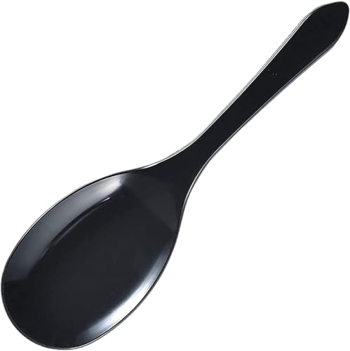 Shimomura Kihan 41425 Tsubamesanjo Pfannenwender, geteilter Silikon-Küchenlöffel, schwarz, hergestellt in Japan, Silikon, spülmaschinenfest, hitzebeständig, Kochen, Konfekt, Süßigkeiten machen, von 下村企販