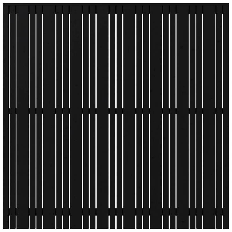 Plus Holz  Sichtschutzzaun Tangent Nadelholz Schwarz 180 cm x 180 cm von Plus