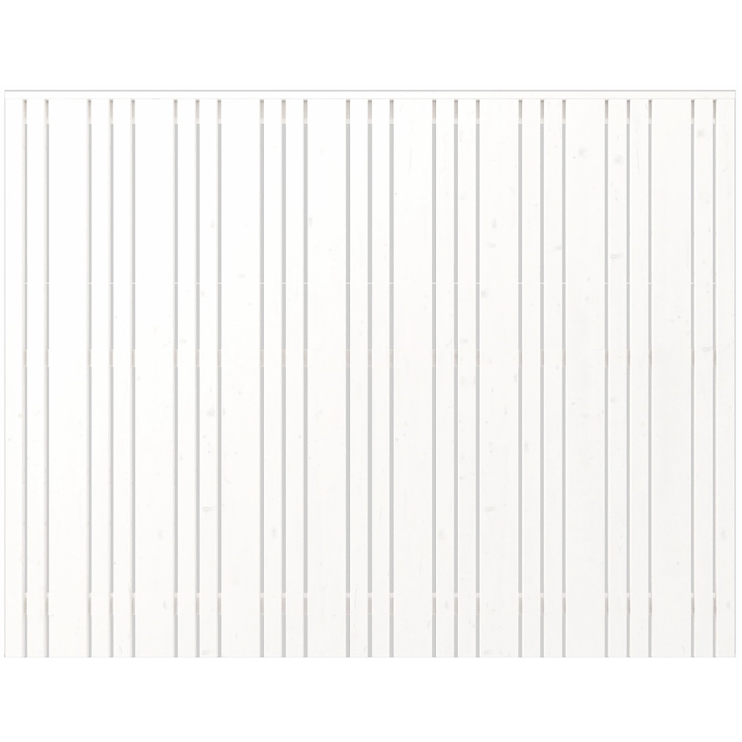 Sichtschutzzaun Tangent Nadelholz Weiß 180 cm x 140 cm von -