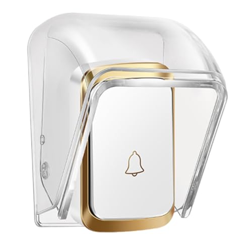 Türklingel Regenschutz - Ring Türklingel Abdeckung | Wetterfest Transparent Wireless Ring Türklingel | Regendichte Schutzhülle für Tastenfeld Kartenleser Druckknopf Schild Outdoor Home Türklingel Regenschutz - Ring Türklingel Abdeckung | Wetterfest Transparent Wireless Ring Türklingel | Regendichte Schutzhülle für Tastenfeld Kartenleser Druckknopf Schild Outdoor Home von ノーブランド品