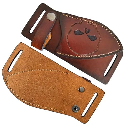 刀苑阁 Universelles Scheidenmaterial, rot und braun, Intarsien-Handwerkskunst und handgenäht, 56 g, Spezifikationen: 180 x 92 x 33 mm, Schutzklinge für den Außenbereich 刀苑阁 Universelles Scheidenmaterial, rot und braun, Intarsien-Handwerkskunst und handgenäht, 56 g, Spezifikationen: 180 x 92 x 33 mm, Schutzklinge für den Außenbereich von 刀苑阁