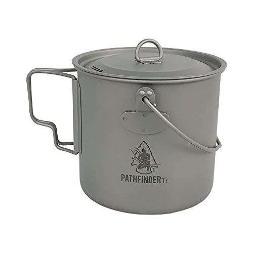 0 Titanium Bushpot met deksel (1,1 L) von 0