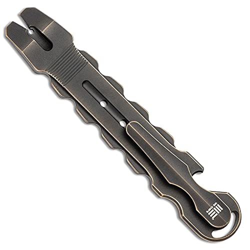0 We Knife Gesila Prybar Tool Bronze, A-08A, schwarz von WE