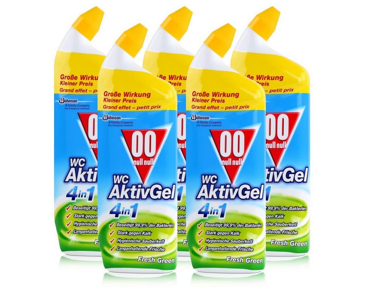 00 Null Null 00 null null WC Aktiv Gel 4in1 Fresh Green 750ml - Stark gegen Kalk (5 WC-Reiniger 00 Null Null 00 null null WC Aktiv Gel 4in1 Fresh Green 750ml - Stark gegen Kalk (5 WC-Reiniger von 00 Null Null