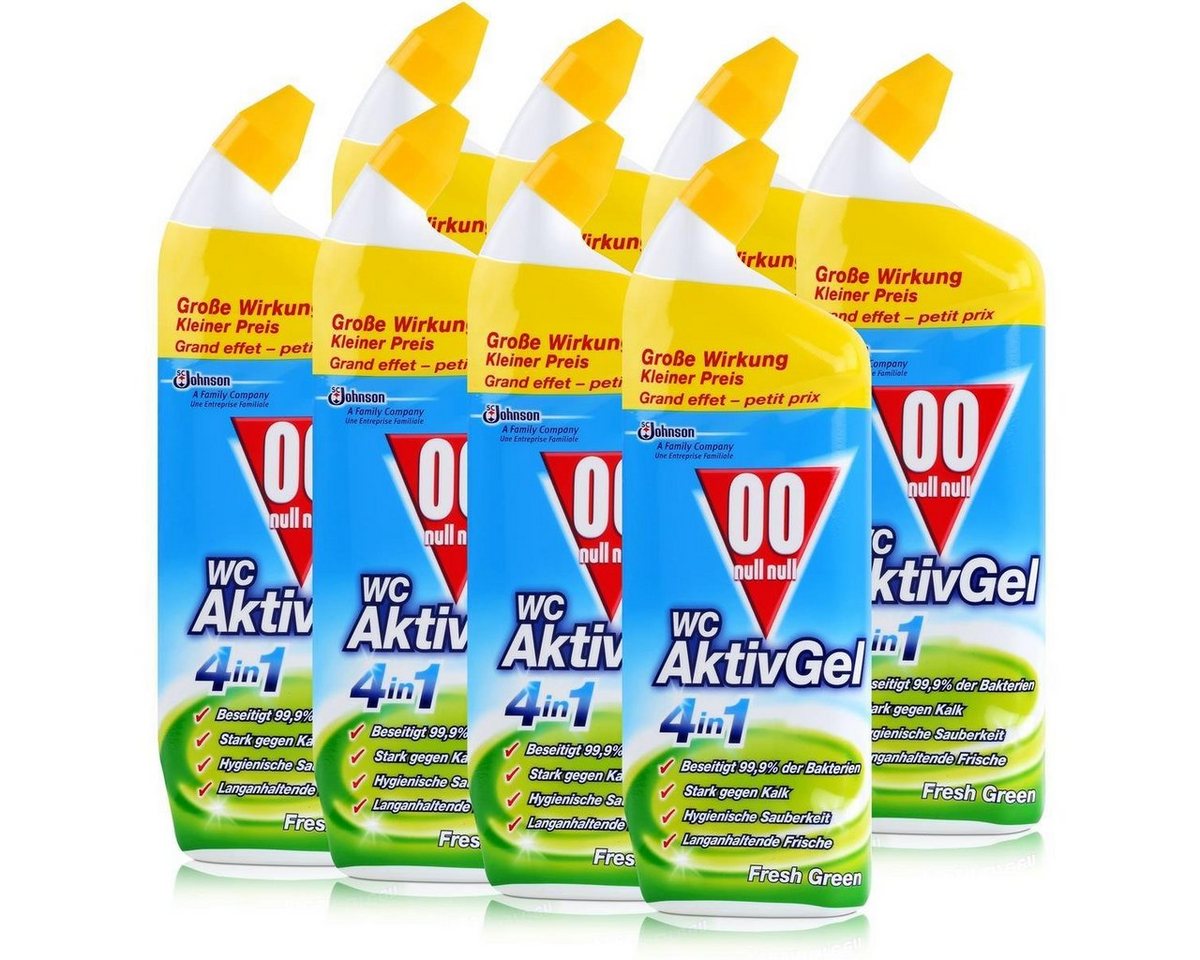 00 Null Null 00 null null WC Aktiv Gel 4in1 Fresh Green 750ml - Stark gegen Kalk (8 WC-Reiniger 00 Null Null 00 null null WC Aktiv Gel 4in1 Fresh Green 750ml - Stark gegen Kalk (8 WC-Reiniger von 00 Null Null