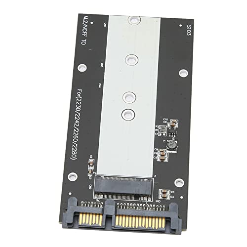 01 02 015 M.2 NGFF auf SATA III Konverter Adapter, PCB Material Massenspeicherschnittstelle Kleine Größe Einfach zu verwendender SSD 01 02 015 M.2 NGFF auf SATA III Konverter Adapter, PCB Material Massenspeicherschnittstelle Kleine Größe Einfach zu verwendender SSD von 01 02 015