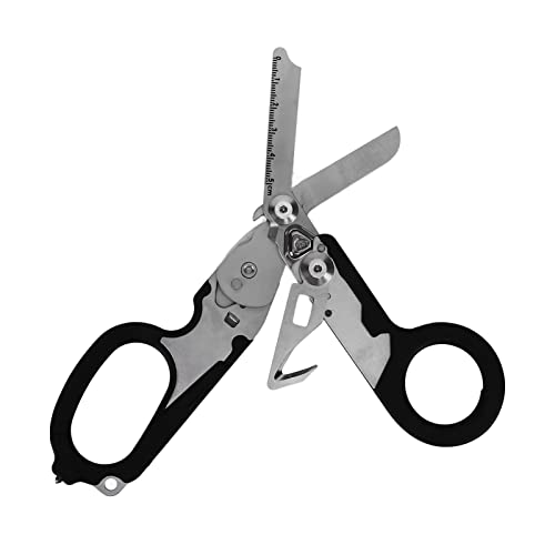 6 in 1 Raptor Notfallschere Traumaschere Notfallschere Multifunktionale Klappschere mit Gurtschneider und Glasbrecher, tragbare Schere für Camping im Freien 6 in 1 Raptor Notfallschere Traumaschere Notfallschere Multifunktionale Klappschere mit Gurtschneider und Glasbrecher, tragbare Schere für Camping im Freien von 01 02 015