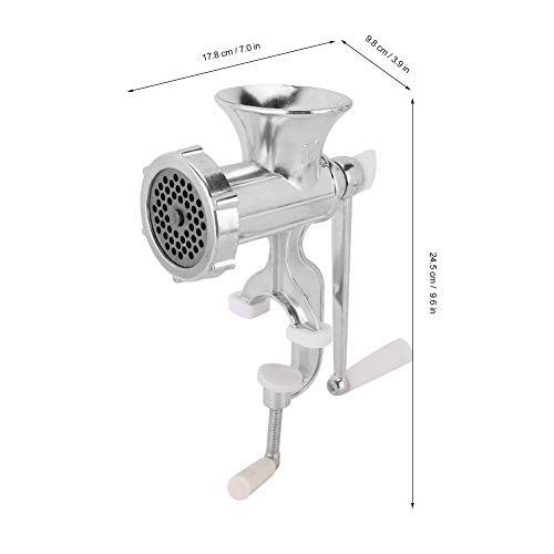 01 Fleischwolf, Küchenarbeitsplatte Manuelle Fleischwolfmaschine Haushalt für Fleisch für Gemüse von EVTSCAN