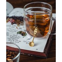 Gelappten Tee-Sieb, Loseblatt-Tee-Sieb, Mesh-Tee-Kugel, Teelöffel Teesieb, Gold-Tee-Sieb, Charm-Tee-Sieb, Geschenk Für Teeliebhaber von 01liv