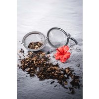 Gold Hibiskusblüten Teesieb Edelstahl Loseblatt Infuser von 01liv