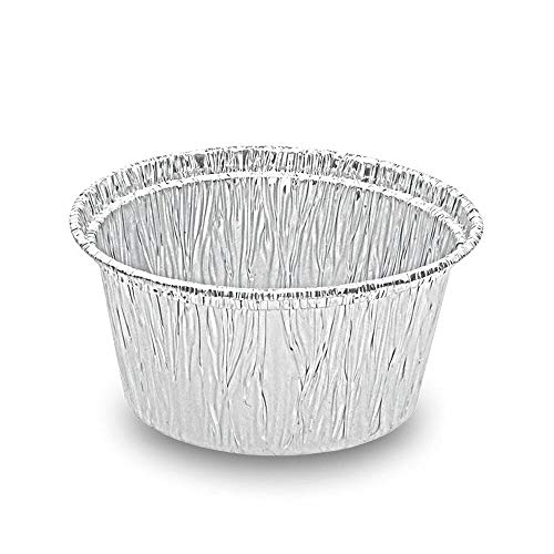 1-PACK ALU Grill-, Back- und Servierschale rund, 110 ml, 80x34mm / Hervorragend zum Grillen, Backen und Servieren!, 100 Stück 1-PACK ALU Grill-, Back- und Servierschale rund, 110 ml, 80x34mm / Hervorragend zum Grillen, Backen und Servieren!, 100 Stück von Honbeanify GCV