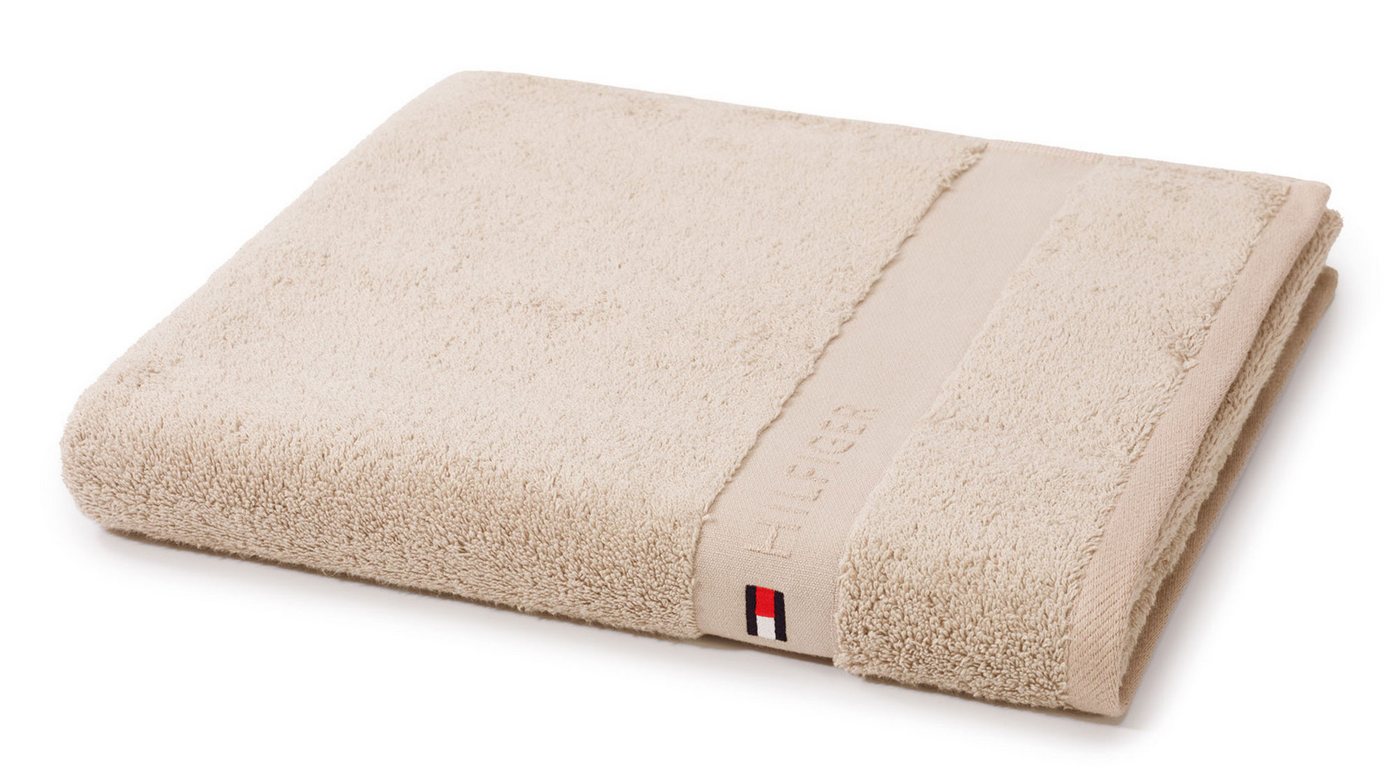 #1 Topseller Handtücher Tommy Hilfiger Duschtuch LEGEND, Sand #1 Topseller Handtücher Tommy Hilfiger Duschtuch LEGEND, Sand von #1 Topseller
