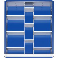 RAU Einteilungsset für Schublade, HxBxT 150 x 490 x 560 mm, mit 4-tlg. Rasterleisten-Set, Größe L für Fronthöhe 180-360 mm RAU Einteilungsset für Schublade, HxBxT 150 x 490 x 560 mm, mit 4-tlg. Rasterleisten-Set, Größe L für Fronthöhe 180-360 mm von RAU