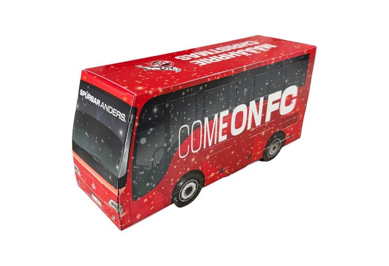 1. FC Köln Adventskalender Mannschaftsbus 2025 mit 24 Türchen 1. FC Köln Adventskalender Mannschaftsbus 2025 mit 24 Türchen von 1. FC Köln