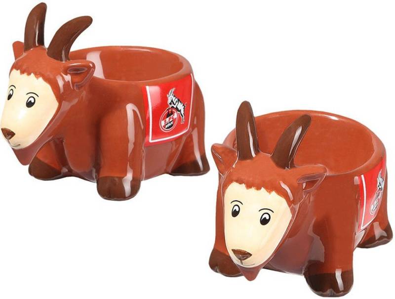 1. FC Köln Becher Eierbecher Hennes 2er Set von 1. FC Köln