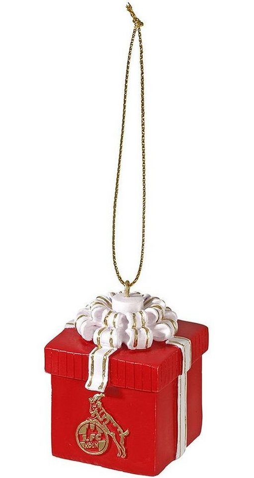 1. FC Köln Dekoobjekt Weihnachtsanhänger Päckchen 1. FC Köln Dekoobjekt Weihnachtsanhänger Päckchen von 1. FC Köln